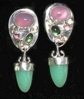 Earrings by Dave Owens