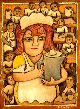 Mixed Media Art by Mary Shelley