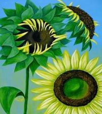 Painting by Michael Arnold